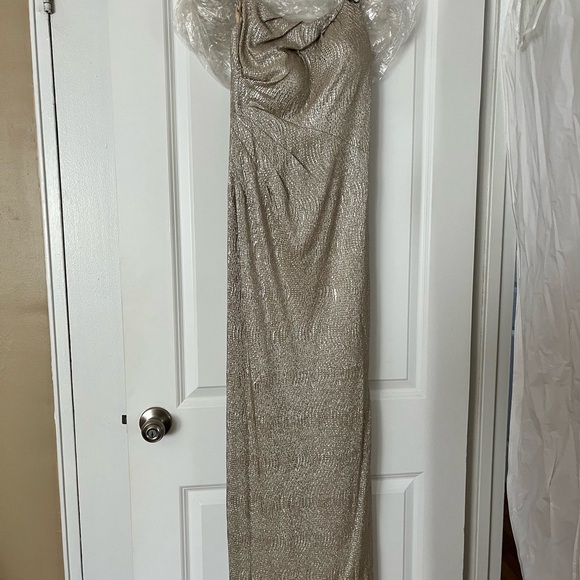 Dresses & Skirts - Elegant Silver Evening Gown